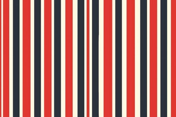 Naklejka premium Colorful red Vertical stripes seamless pattern Background . Generative AI