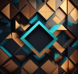 abstract background with squares