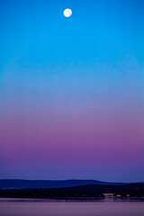 Sunrise over city Rijeka in Croatia - 711176931
