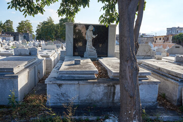 Colon Funerary Monument. National Monument of  Cuba. One of the biggest cementeries in the world