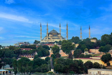 Beautiful view of gorgeous Istanbul most popular tourism destination of Turkey. - 711177580