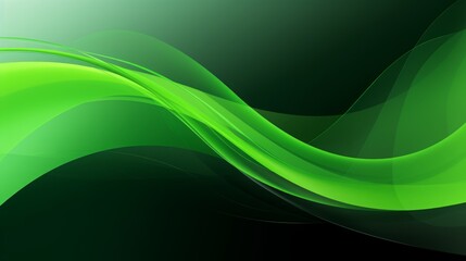 Abstract Green Artistic Background