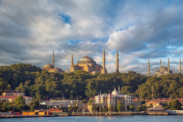 Beautiful view of gorgeous Istanbul most popular tourism destination of Turkey. - 711180549