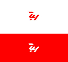 ZH, HZ letter logo design template elements. Modern abstract digital alphabet letter logo. Vector illustration. New Modern logo. - obrazy, fototapety, plakaty