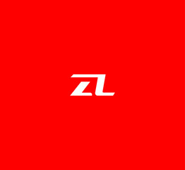ZL ,LZ letter logo design template elements. Modern abstract digital alphabet letter logo. Vector illustration. New Modern logo. - obrazy, fototapety, plakaty