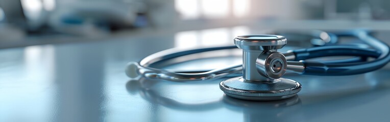 a stethoscope laying on a table
