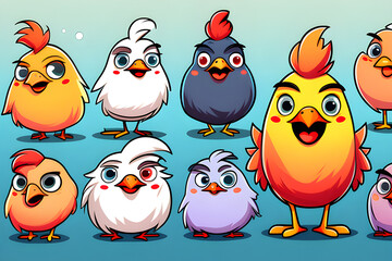 Obraz premium chicken. Generative AI