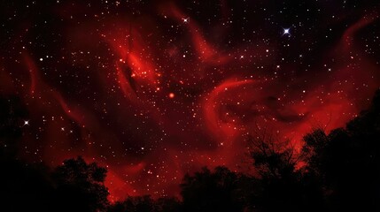 stars space red background illustration planets universe, nebula asteroid, satellite astronaut stars space red background