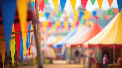 A sea of colorful tents and banners line the fairgrounds, each one housing a different variety of farm animal ready to be sold to the highest bidder at the lively animal auction.