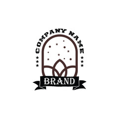 Vintage logo & t shirt design template