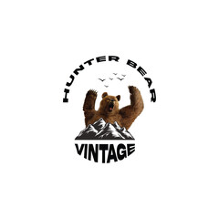 Vintage logo & t shirt design template