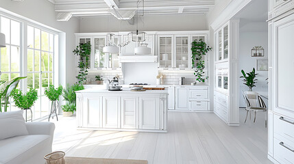modern kitchen design.