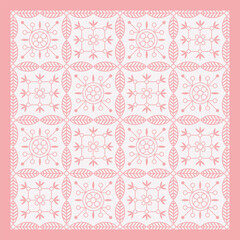 Pink Floral Seamless Pattern background