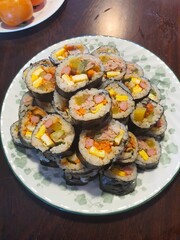 home made gimbab kimbab