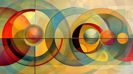 Obraz premium scientific structures - science, geometry, physics, particles, space, nature, abstract