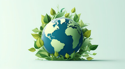 World environment day concept ecology protection environment, environmental protection background