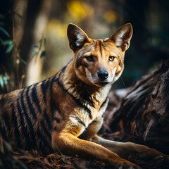 Fototapeta premium Tasmanian Tiger in Australia 