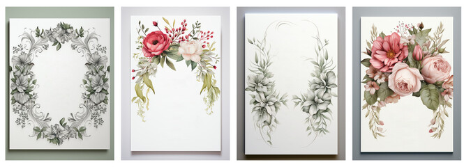 simple wedding invitation template