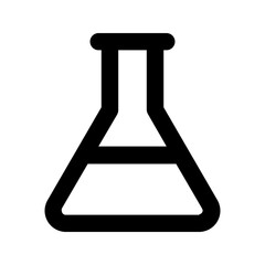 flask line icon