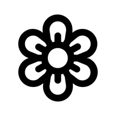 flower line icon