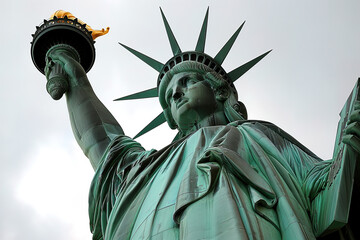 Fototapeta premium Liberty statue in New York city, USA
