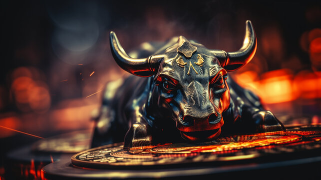 bull on the fire