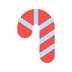 candy cane Flat icon