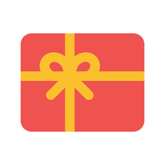 gift card Flat icon