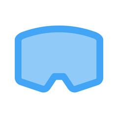 goggles Flat icon