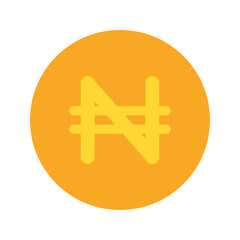 naira Flat icon