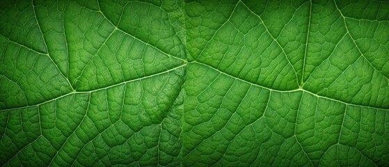 Natural pattern green leaf texture background
