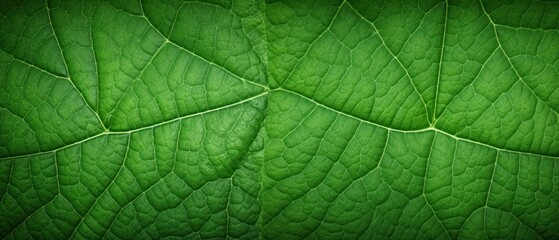 Obraz premium Natural pattern green leaf texture background