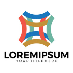 Free Vector Abstract Company Logo Template