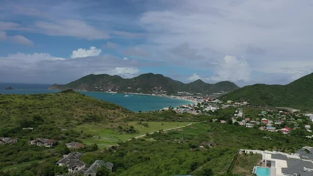 View of Grand Case, St. Martin