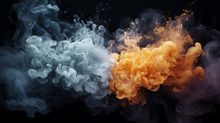 fire and smoke