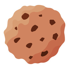 cookie chocolate day sweet food snack icon