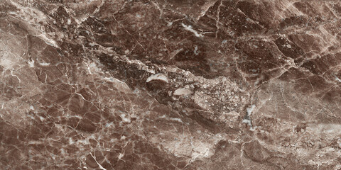 Coffee Brown marble background, Crackle surface with small pebbles texture pattern, Horizontal carpet use for ceramic flooring tiles design