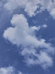 Obraz premium blue sky with clouds