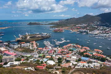 Simpson Bay in Sint Maarten