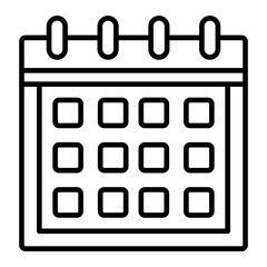   Calendar line icon