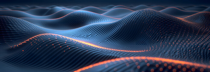 Futuristic Wave background. wallpaper. copy space. 