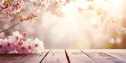 Cherry blossom. Mesmerizing display of sakura in full bloom creating colorful and whimsical tapestry of spring ideal addition to botanical and seasonal concepts