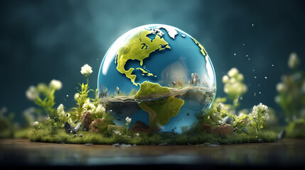 Environmental protection background, world environment day background, protect the environment