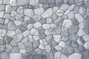 pattern of decorative gray slate stone wall surface
