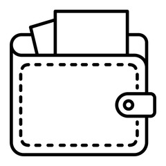   Wallet line icon