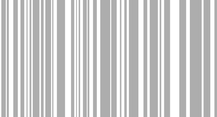 Obraz premium White gray vertical striped seamless pattern background suitable for fashion textiles, graphics