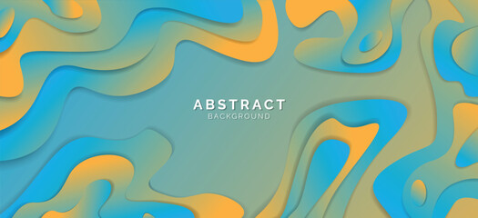 Abstract background liquid shape colourful composition, modern template for website, banner art, poster design, vector illustration