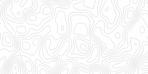 Pattern black on white contours map grid wave vector topography stylized height of the lines map. topographic map contour in lines and contours isolated on transparent. black and white line map. - obrazy, fototapety, plakaty