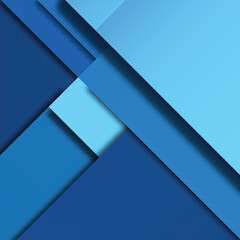 abstract blue square layers background