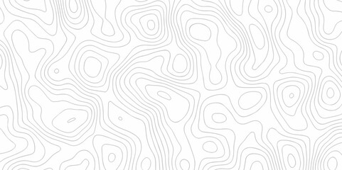 	
Pattern black on white contours map grid wave vector topography stylized height of the lines map. topographic map contour in lines and contours isolated on transparent. black and white line map.